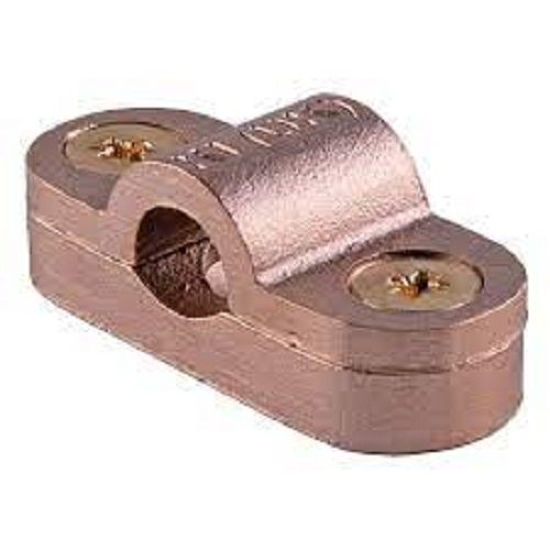 Brass Saddle Clamp - 25sqmm - 240sqmm Size, Heavy Duty Fixing, Polished Finish, 1 Year Warranty