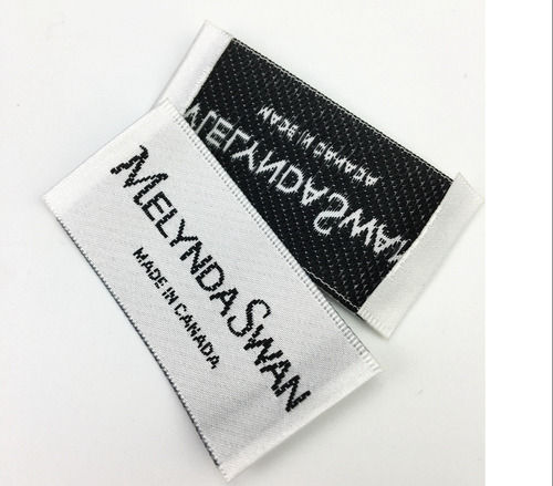 Glossy Lamination Satin Label For Garment Industry