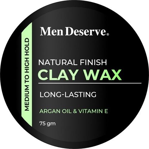 Hair Clay Wax (Natural Finish) For Mens Gender: Male