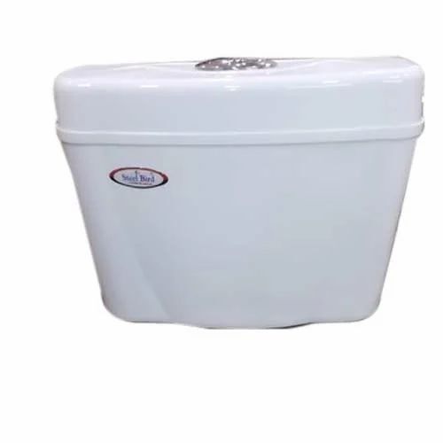 White Light Weight Duel Flush Toilet Cistern