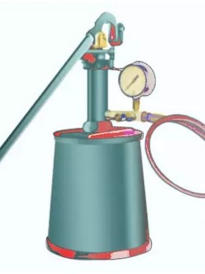 Ruggedly Constructed Hydraulic Test Pump