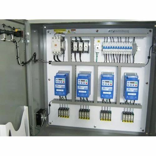 Three Phase Automatic PLC Control Panel