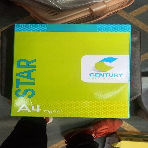 White Century Photo State Paper A4 75 GSM, For Printing, Packaging