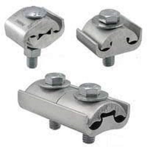 Aluminium Bimetallic Copper PG Clamp - Rust Proof, Polished Silver Finish | Ideal for Substation and Line Fittings, Perfect for Wire Connection