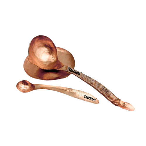 Copper Spoon With Anti Rust Properties Handle Material: No Handle