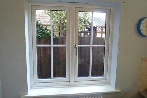 White Crack Proof And Easy To Fit Upvc French Window