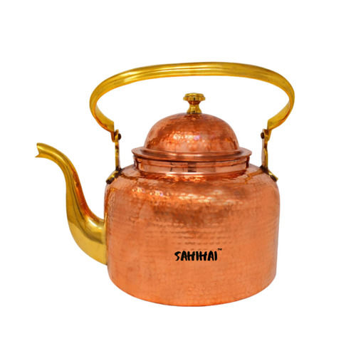 Hammered Type Copper Teapot