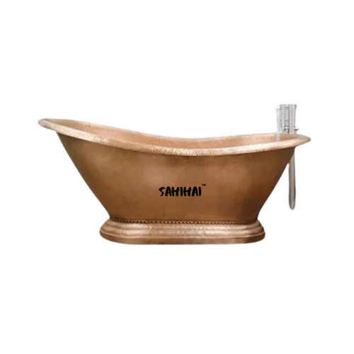 Hand Hammered Designer Copper Bathtub