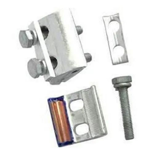 PG Clamp - Aluminum, Silver Color, Polished and Powder Coated Finish - Rust Proof, Ideal for Transmission and Distribution Connections