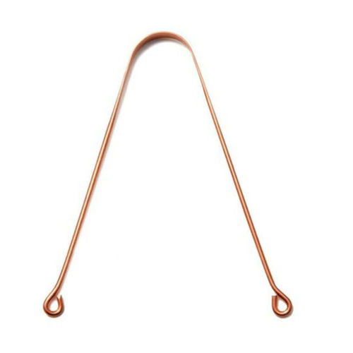 Pure Copper Tongue Cleaner - Various Sizes Available | Ergonomic Design, Antimicrobial Properties, Lightweight, Promotes Fresh Breath