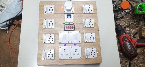 Wooden Electric Board 16a /6a Residential Commercial Use