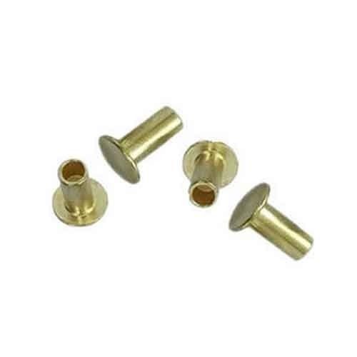 Corrosion And Rust Resistant Fine Finish Brass Metal Rivets