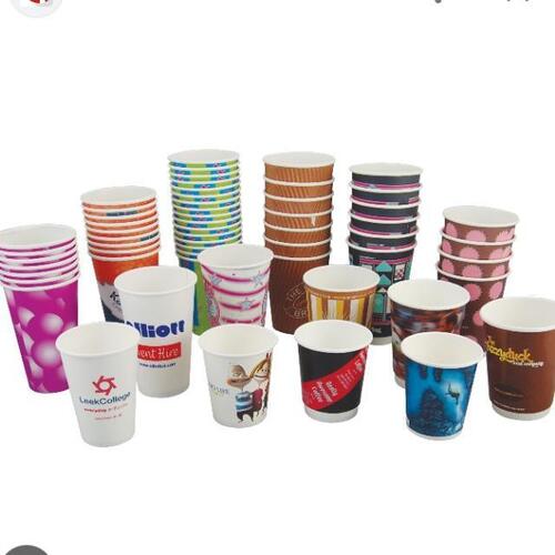 Multi Color Round Shape Disposable Paper Cup