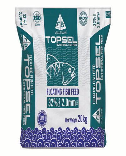 Nutritional Floating Fish Feed 20 KG Pack