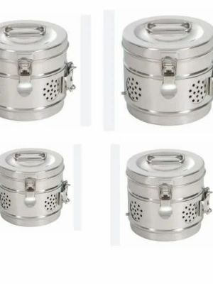 Stainless Steel Surgical Dressing Drums