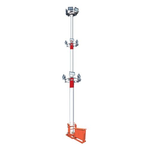 Telescopic Tilting Type Lighting Mast Tower