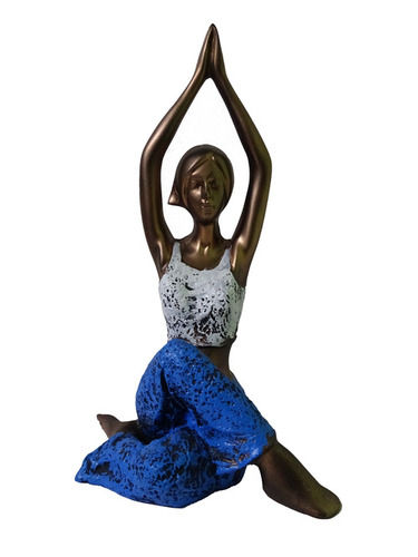 Yoga Lady Big Decorative Statue