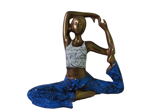 Resin Yoga Lady Big Polyresin Decorative Statue