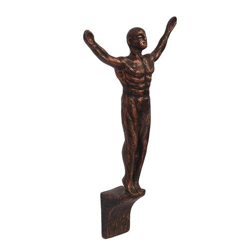 Decorative Polyresin Standing Man Statue