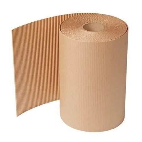 Eco-Friendly Lightweight Rectangular Plain Corrugated Paper Roll For Industrial