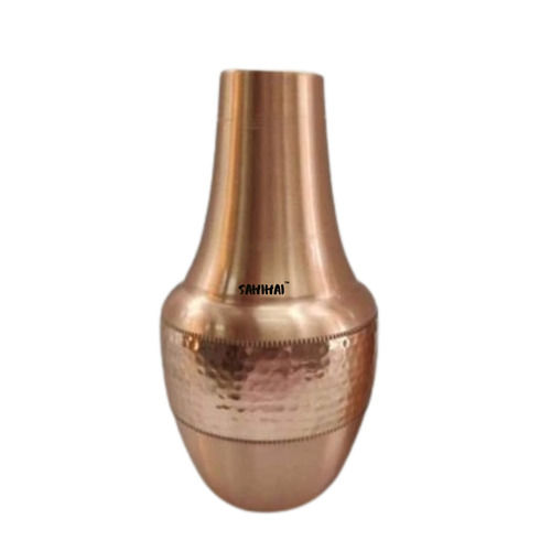 Glossy Finish Copper Water Pot