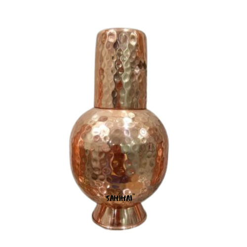 Hammered Copper Surai Pot For Drinking Water