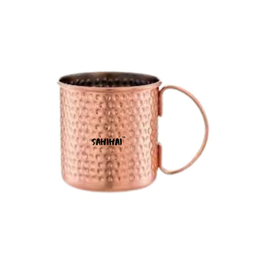 Modern Moscow Mule Hammered Copper Mug