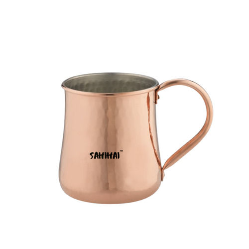 Plain Matte Finish Copper Mule Mug Size: Medium