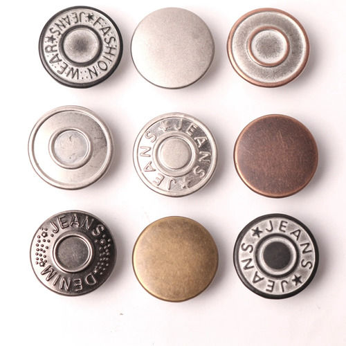 Round Shape Jeans Buttons