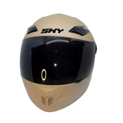 SKY Khaki Full Face Helmet