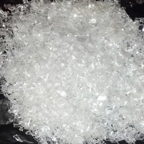 White Color Pet Flakes For Reprocessing Granules Hardness: Soft