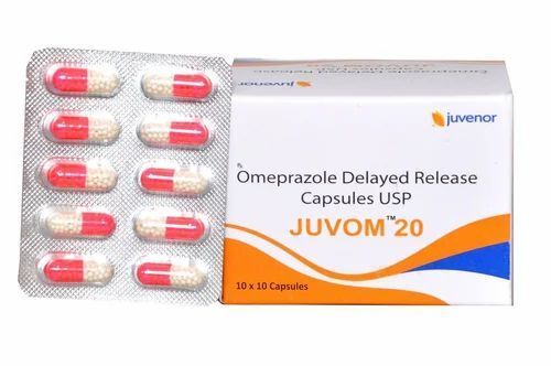 99.9% Pure Medicine Grade Pharmaceutical Omeprazole Capsules 40mg