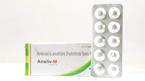 Ansliv M Pharmaceutical Tablets, Packaging Size 10x10 Tablets