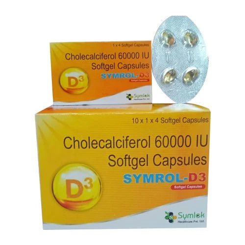 Cholecalciferol 60k Softgel Capsules