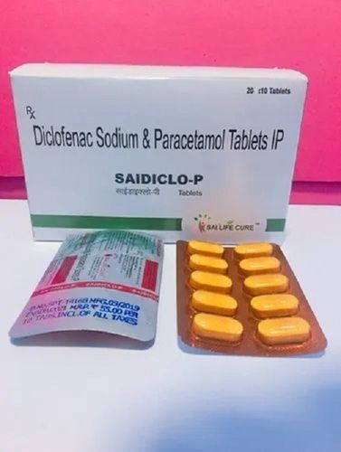 Diclofenac Potassium And Paracetamol Tablets