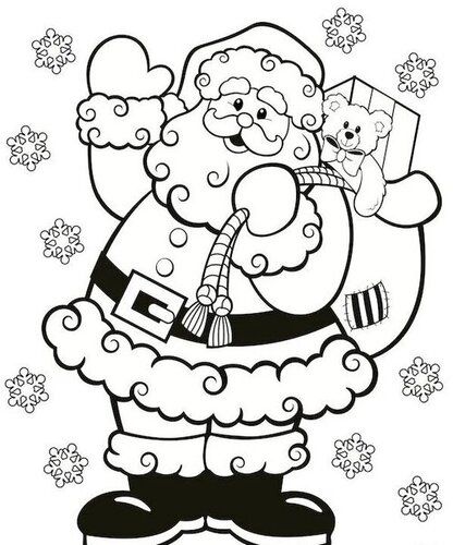 Magic Water Christmas Coloring Book For Kids