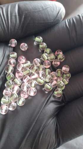 5 mm Plain Transparent Glass Beads