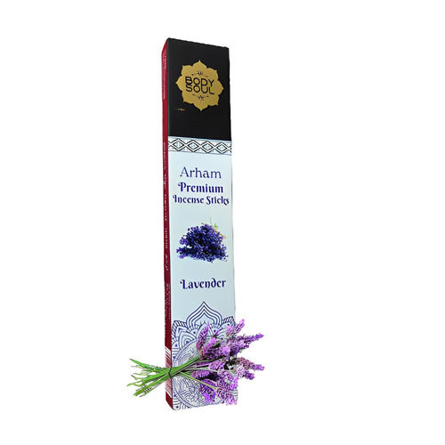 Bodysoul Lavender Premium Incense Sticks Burning Time: 45 Minutes