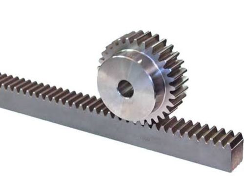 Polished Finish Corrosion Resistant Steel Round Shape Gear Racks For Industrial 