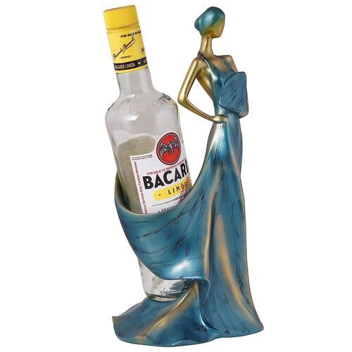 Resin Elegant Lady Bottle Holder Statues