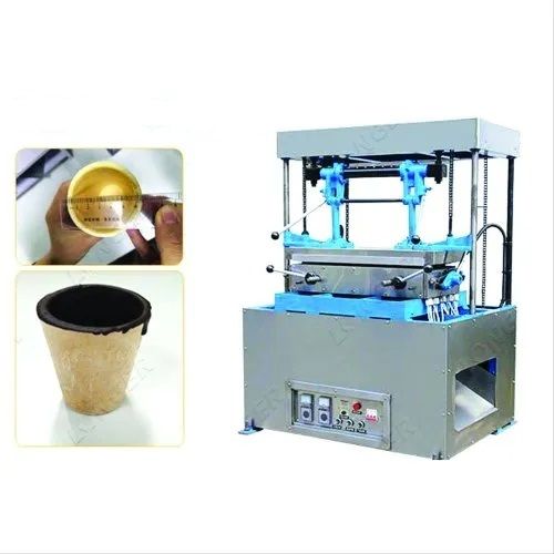 Semi-Automatic Edible Cup Making Machine