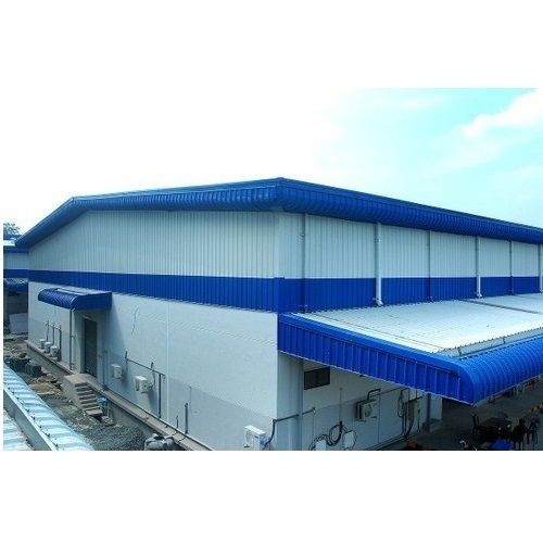 Corrosion And Rust Resistant Prefab Steel Warehouse Shed