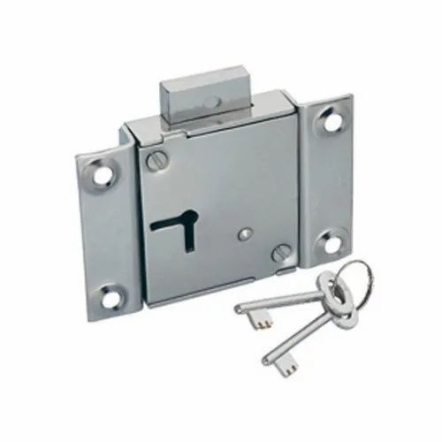 Corrosion Resistant Steel High-Security Almirah Door Lock With Regular Keys