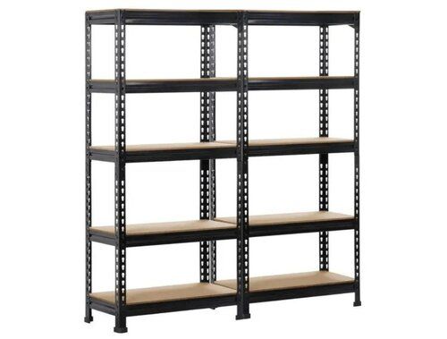 Customized Double Sided Slotted Angle Departmental Shelving Rack