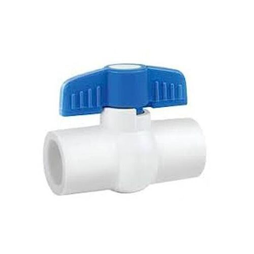 Lightweight High Pressure 2 Way Plastic Ball Valves For Pipe Fittings