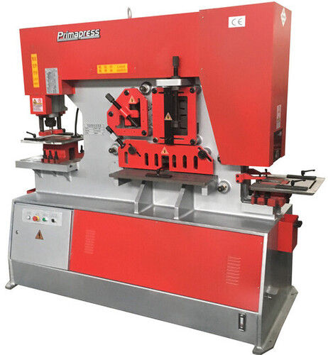 Metal Plate Hydraulic Punch And Shear Ironworker Machine