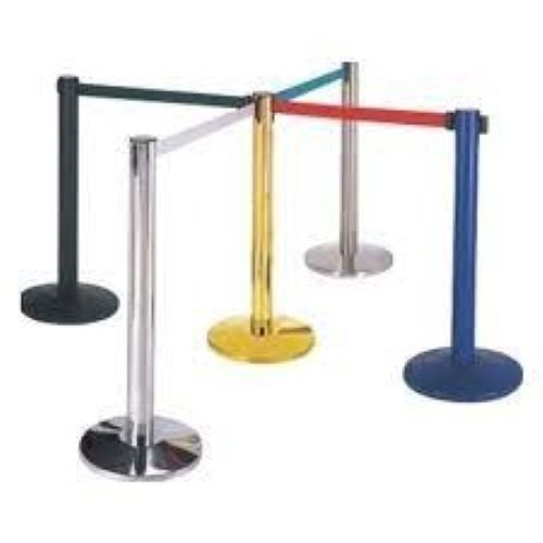 Blue Polyster Stainless Steel Queue Manager