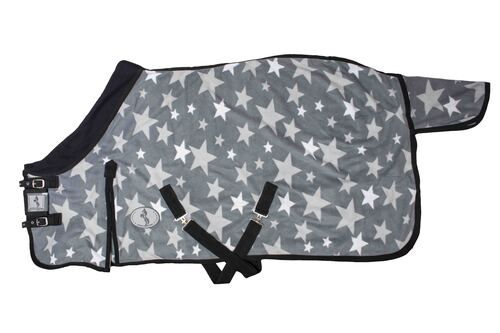 Star Print Standard Neck Polar Fleece Horse Rug