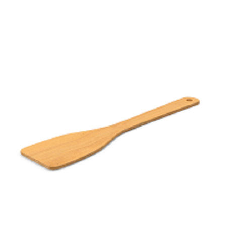 Cooking Serving Polished Wooden Flat Spoon