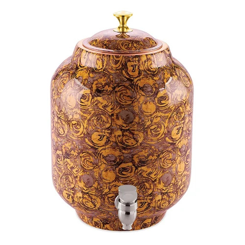 Copper Water Dispenser 5 Litre - Color: Brown
